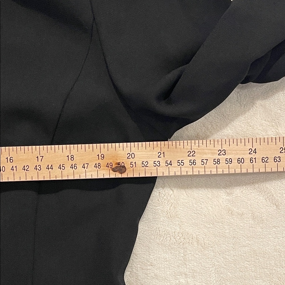 Jessica Howard Vintage Black Beaded Wrap Blazer Jacket – Size 12 - Picture 9 of 12